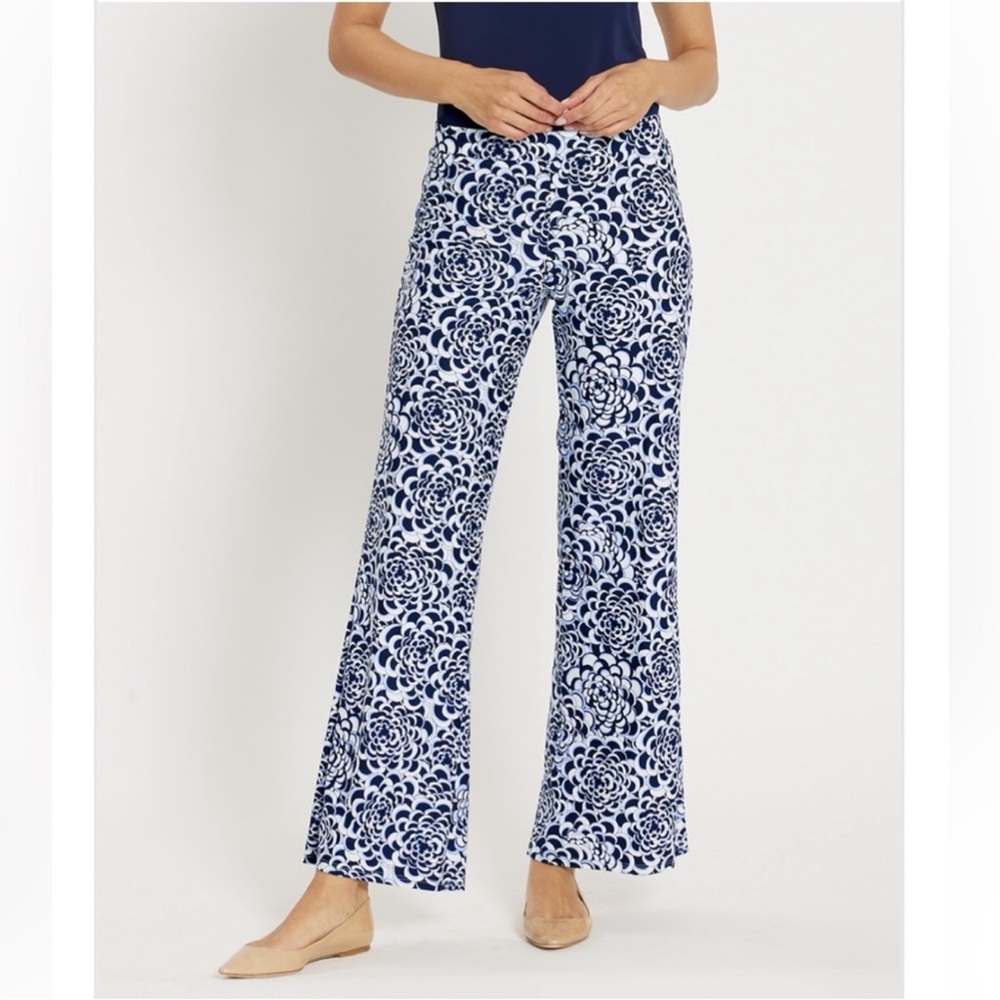 Jude Connally Trixie Blue and White Women's Pants